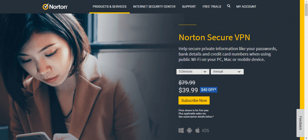 Norton VPN on Firestick