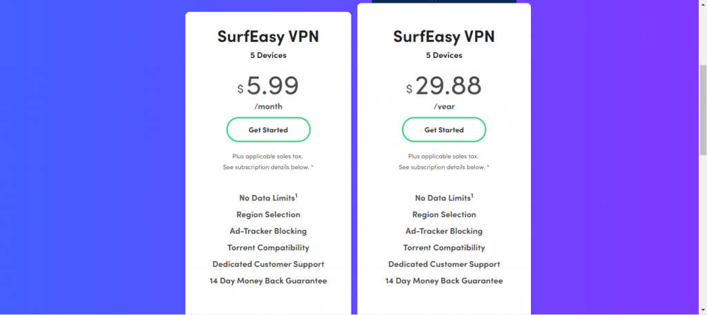 SurfEasy VPN on Firestick
