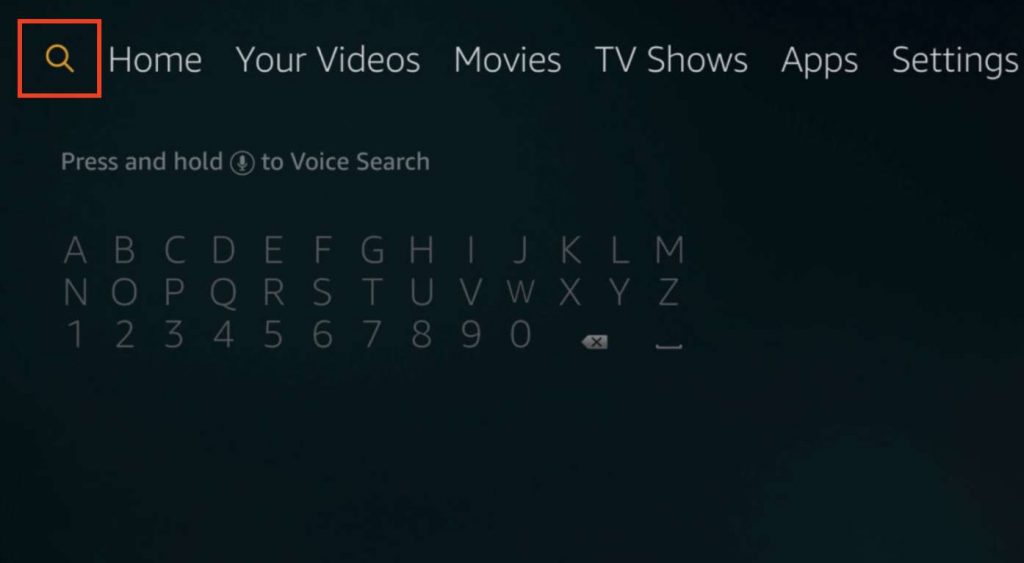  'Search' icon 