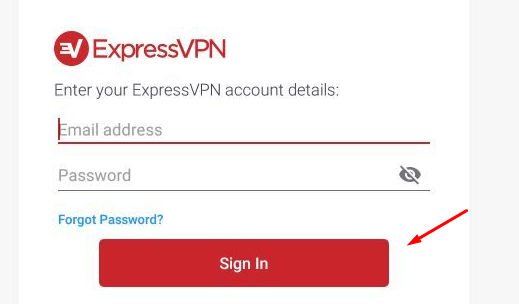 ExpressVPN login