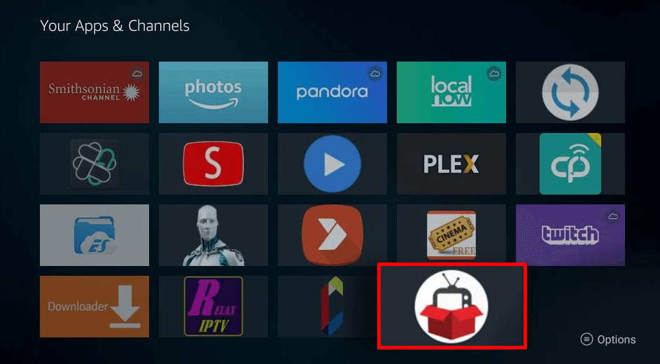 open RedBox TV on Firestick using VPN