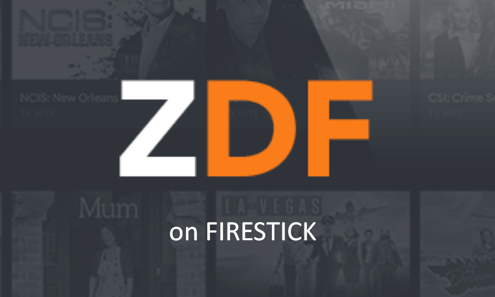 ZDF on Firestick using VPN