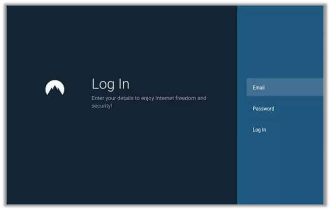 Log in to your NordVPN - Cooking Channel on Firestick