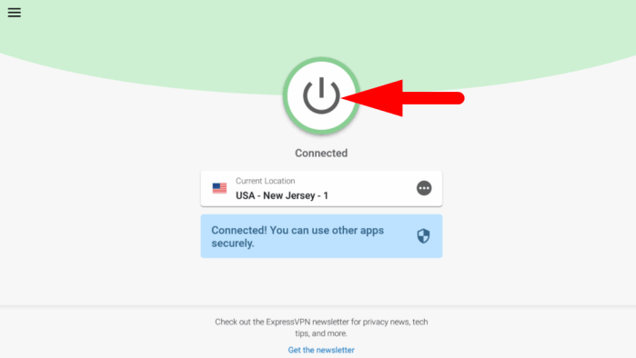 Connect The US VPN Server