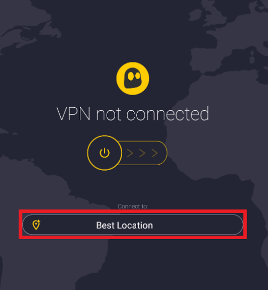 connect the VPN server