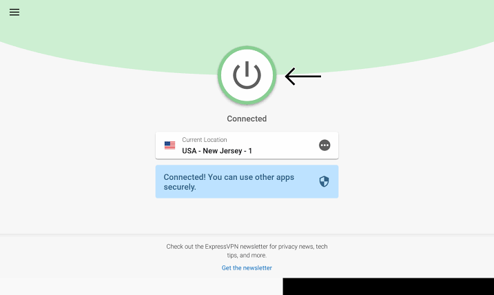 Connect to the VPN server