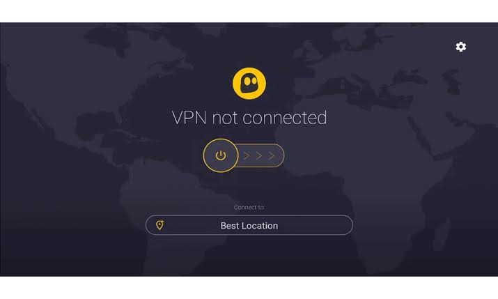 connect to VPN.