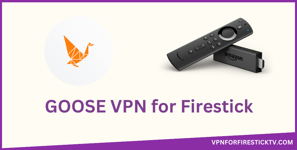 GOOSE VPN on Firestick