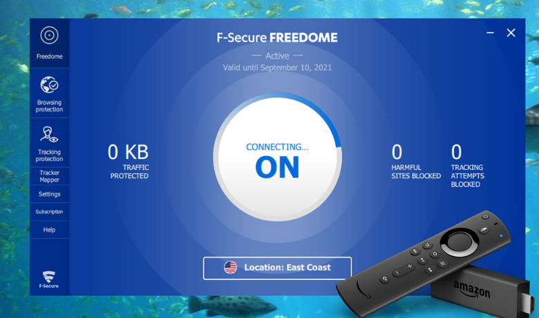 How to Install and Connect to F- Secure FREEDOME VPN on Firestick