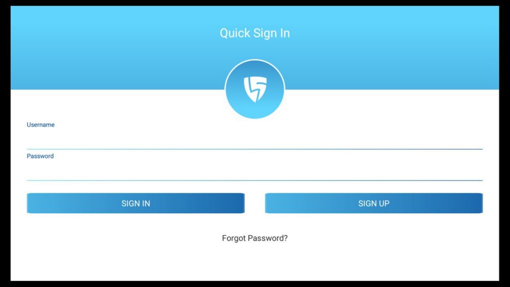 Sign in Liberty Shield VPN on Firestick