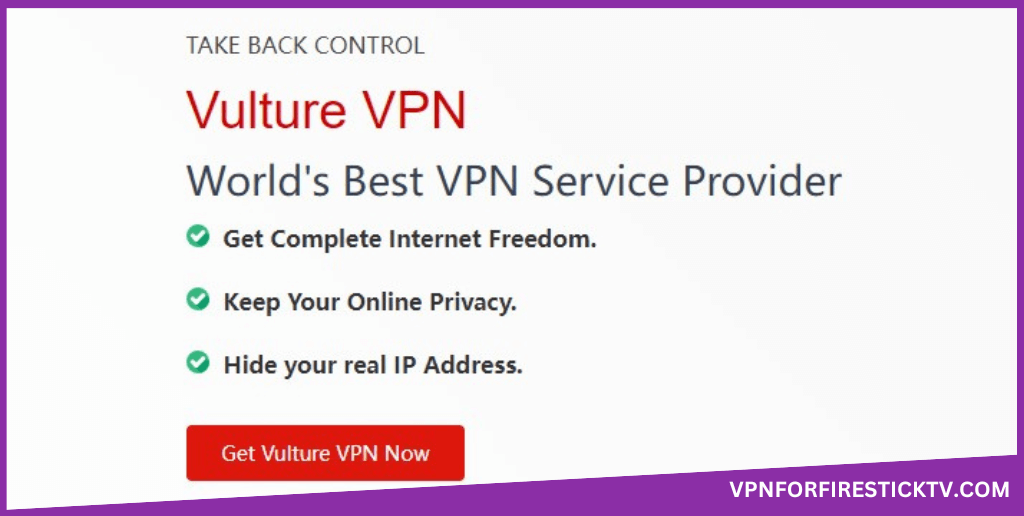 Click Get Vulture VPN Now