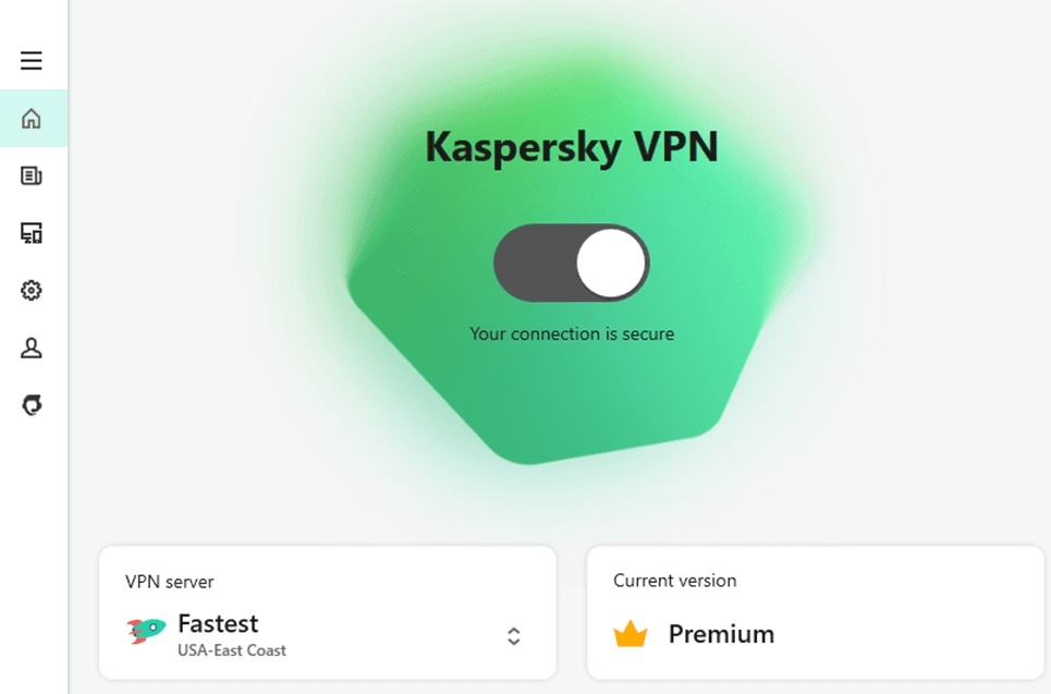 Turn on Kaspersky VPN on Firestick